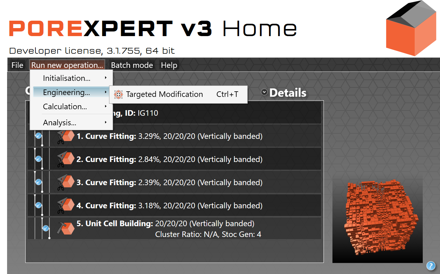 Figure CPV 2. Targeted modification selection
