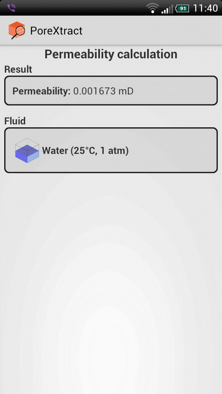 poreXtract android permeability
