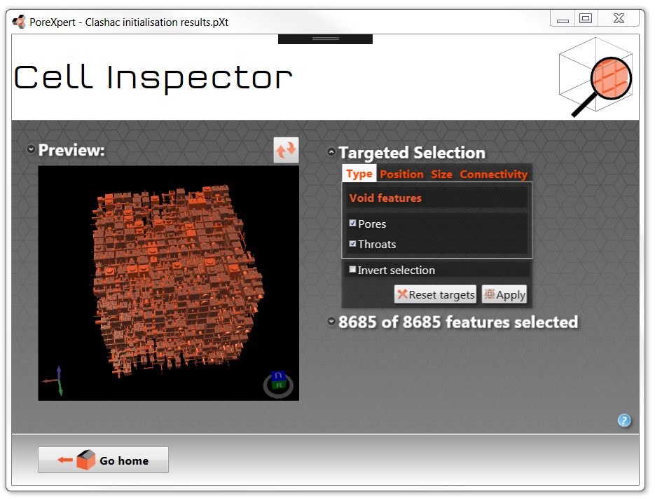 tutorial auto cluster ratio output 3D properties screen